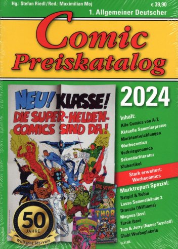 Comic Preiskatalog 2024