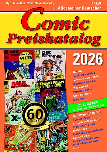 Comic Preiskatalog 2026