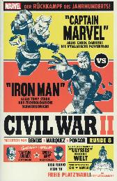 Civil War II 9 
Variant-Cover
Limitiert 555 Expl.