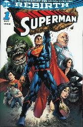 Superman Rebirth 1
Variant-Cover B
Limitiert 666 Expl.