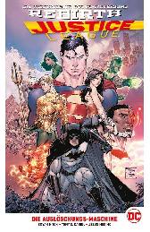 Justice League Rebirth
Paperback 1 mit Blechschild
Limitiert 777 Expl.